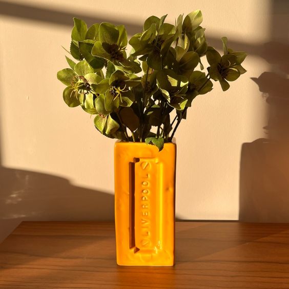 StolenForm Liverpool Brick Vase - Yellow