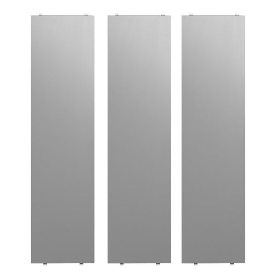 String Shelving Shelves 3 Pcs - 78 x 20cm Light Grey