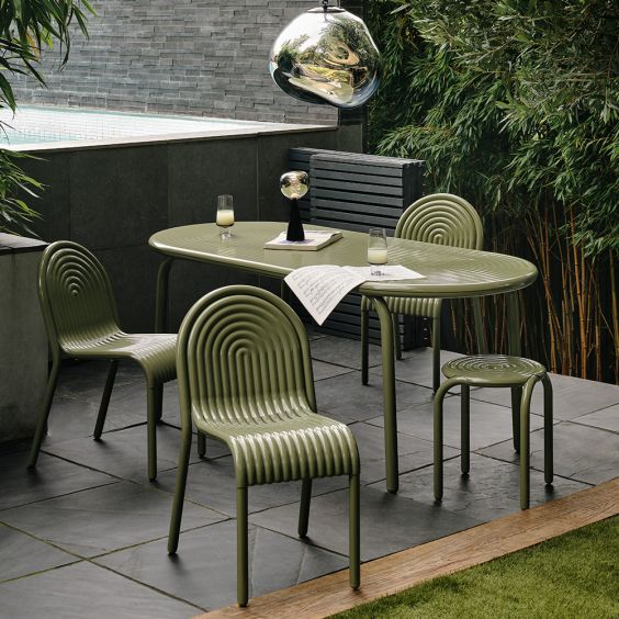 Tom Dixon Groove Outdoor Side Chair