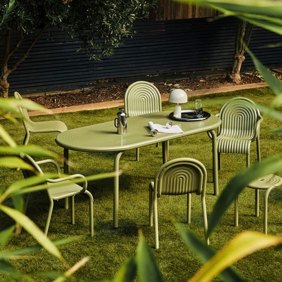 Tom Dixon Groove Outdoor Dining Table