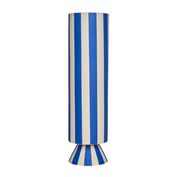 OyOy Toppu Vase High - Optic Blue