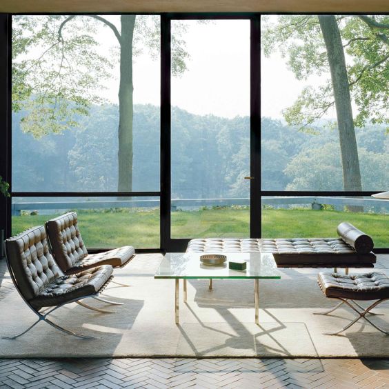 Knoll Barcelona Chair & Ottoman