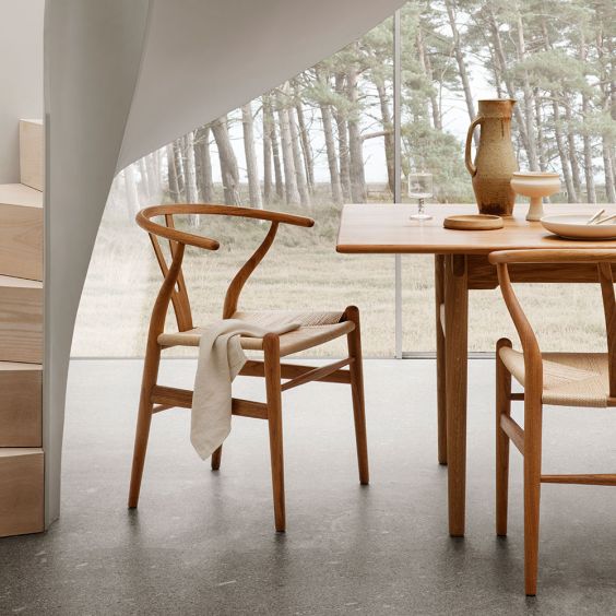 Carl Hansen CH24 Wishbone Chair - Wood Finishes