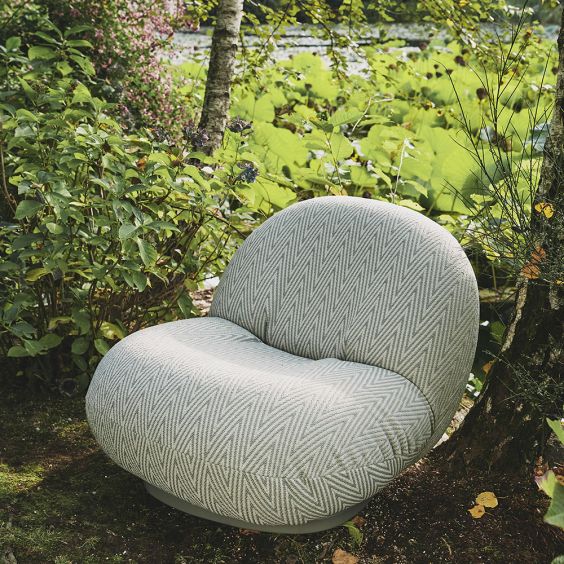 Gubi Pacha Lounge Chair Outdoor