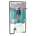 Magazine Rack with Toilet Roll Holder