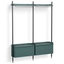 HAY Pier Shelving System 1002 - 2 Column
