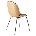 Gubi Beetle Chair - Front Upholstery - Metal Leg Base - Veneer Shell 