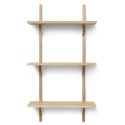Ferm Living Sector Triple Shelf - Narrow