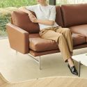 Fritz Hansen Lissoni Sofa - 3 Seater PL113S