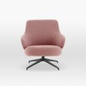 Swedese Pillo Easy Chair - Aluminium Base