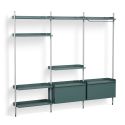 Hay Pier Shelving System 1093 - 3 Column