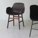 Normann Copenhagen Form Armchair - Wooden Base