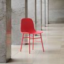 Normann Copenhagen Form Dining Chair - Steel Base