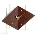 Vitra Diamond Walnut Desk Clock