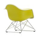 Vitra Eames LAR Plastic Upholstered Armchair