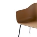 Audo Copenhagen Harbour Chair - Steel Base, Plastic Shell