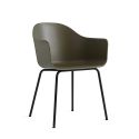 Audo Copenhagen Harbour Chair - Steel Base, Plastic Shell