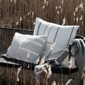Kristina Dam Architecture Cushion - Off-White/Black Melange