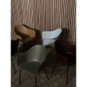 Audo Copenhagen Harbour Chair - Steel Base, Plastic Shell