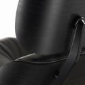 Vitra Eames Lounge Chair & Ottoman - Black Ash