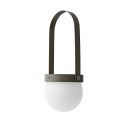 Audo Carrie LED Outdoor Table Lamp - Olive