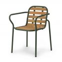 Normann Copenhagen Vig Armchair, Robinia Dark Green