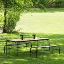 Normann Copenhagen Vig Garden Bench, Black