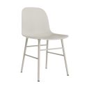 Normann Copenhagen Form Dining Chair - Steel Base