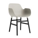 Normann Copenhagen Form Armchair - Wooden Base