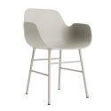 Normann Copenhagen Form Armchair - Steel Base