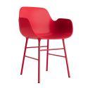 Normann Copenhagen Form Armchair - Steel Base