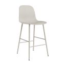 Normann Copenhagen Form Bar Chair - Steel Base