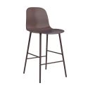 Normann Copenhagen Form Bar Chair - Steel Base