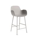 Normann Copenhagen Form Bar Armchair - Steel Base