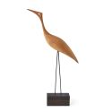 Warm Nordic Beak Birds - Tall Heron (Teak)