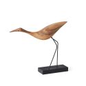 Warm Nordic Beak Birds - Low Heron (Teak)