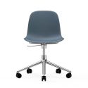 Normann Copenhagen Form Swivel Chair with Castors 