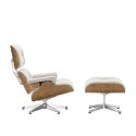 Vitra Eames Lounge Chair & Ottoman - Nubia Fabric
