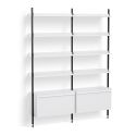 HAY Pier Shelving System 122 - 2 Column
