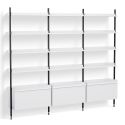 HAY Pier Shelving System 123 - 3 Column