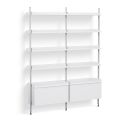 HAY Pier Shelving System 122 - 2 Column