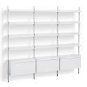 Hay Pier Shelving System 123 - 3 Column