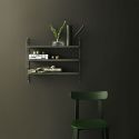 String Pocket Shelving - Sage Green