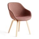 HAY About A Chair AAC123 - Wooden Base, Full Upholstery