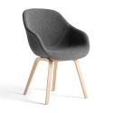 HAY About A Chair AAC123 - Wooden Base, Full Upholstery
