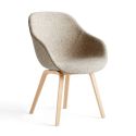HAY About A Chair AAC123 - Wooden Base, Full Upholstery