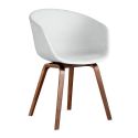 HAY About A Chair AAC23 - Wooden Base, Full Upholstery