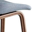 HAY About A Stool AAS33 - Wood Base, Upholstered