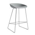 HAY About A Stool AAS39 - Steel Base, Upholstered