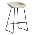 HAY About A Stool AAS39 - Steel Base, Upholstered